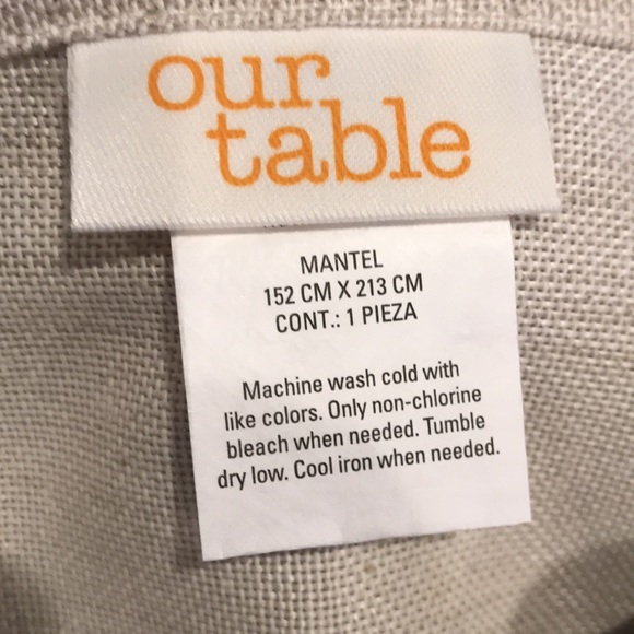 Brand new Bed Bath & beyond Our table Tablecloth - Picture 3 of 6